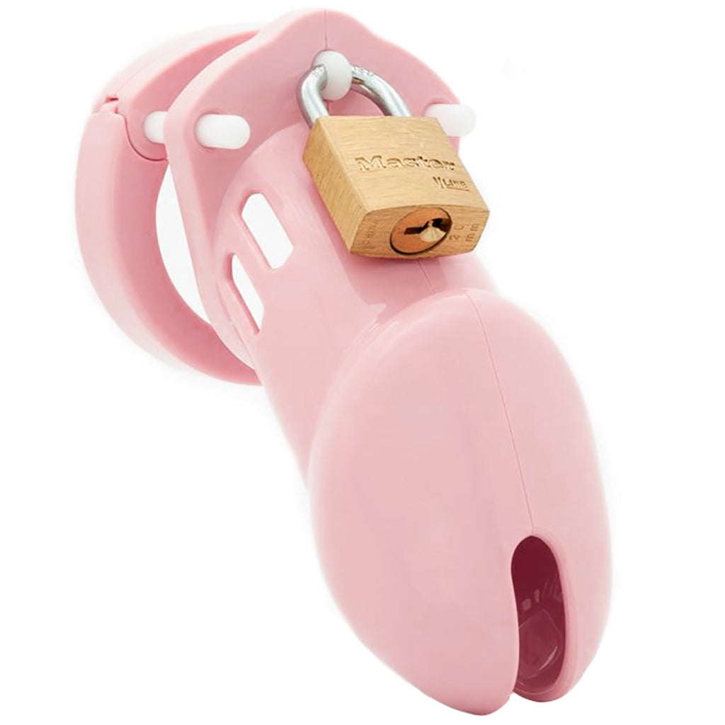 CB-6000 Pink Male Chastity Device in 3.25 Inch Bondage and Fetish > Cock and Ball Devices - Tophatter Daily Deals