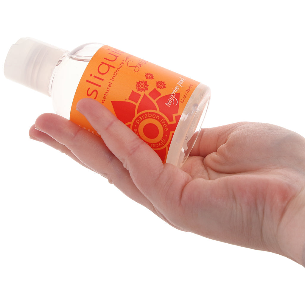 Swirl Flavored Lube 4.2oz/125ml in Tangerine Peach Lubes and Lotions > Flavored Sex Lubes - Tophatter Daily Deals