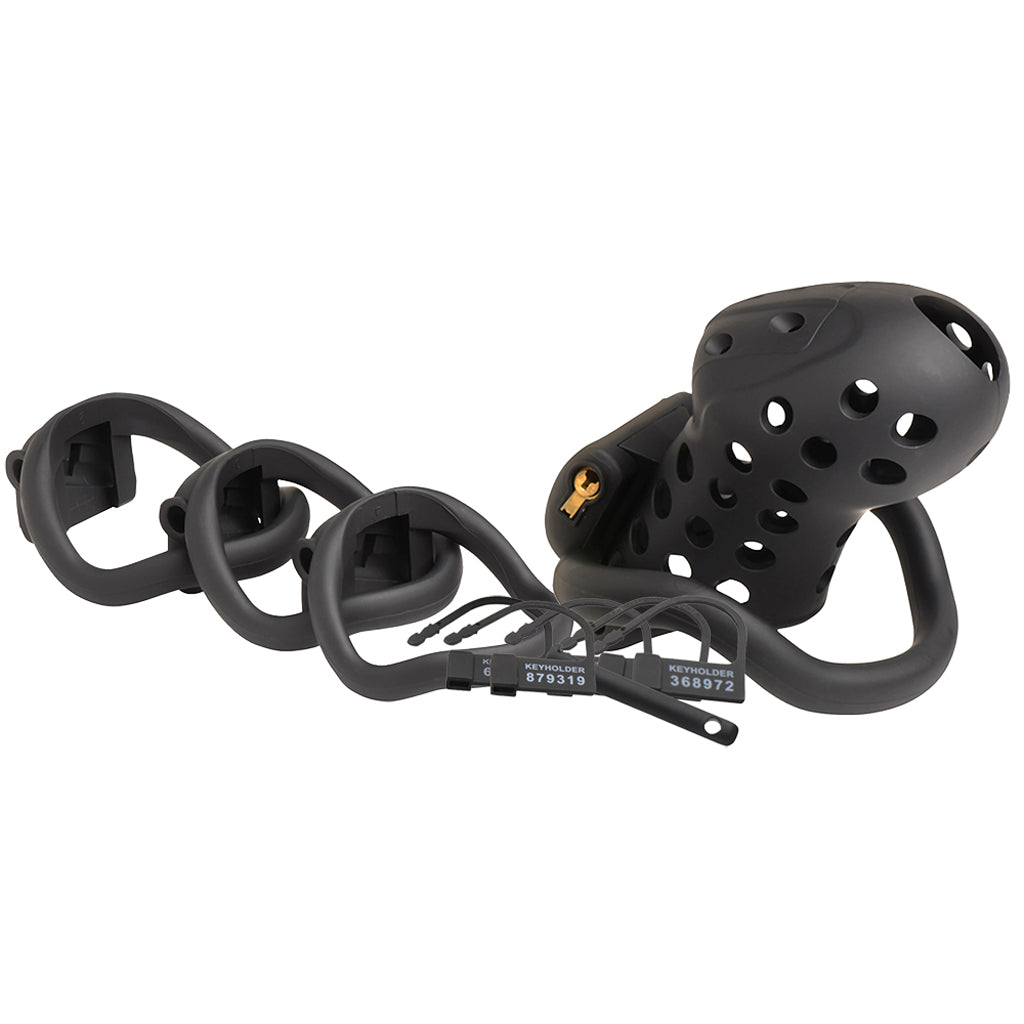 Master Series Lockdown Chastity Cage - Tophatter's Adult Sex Toys Online Bondage and Fetish > Cock and Ball Devices - Tophatter Daily Deals