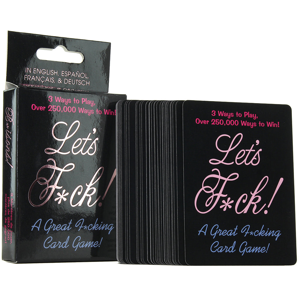 Let's F**k Card Game - Tophatter's Adult Products Sensual Love > Games - Tophatter Daily Deals