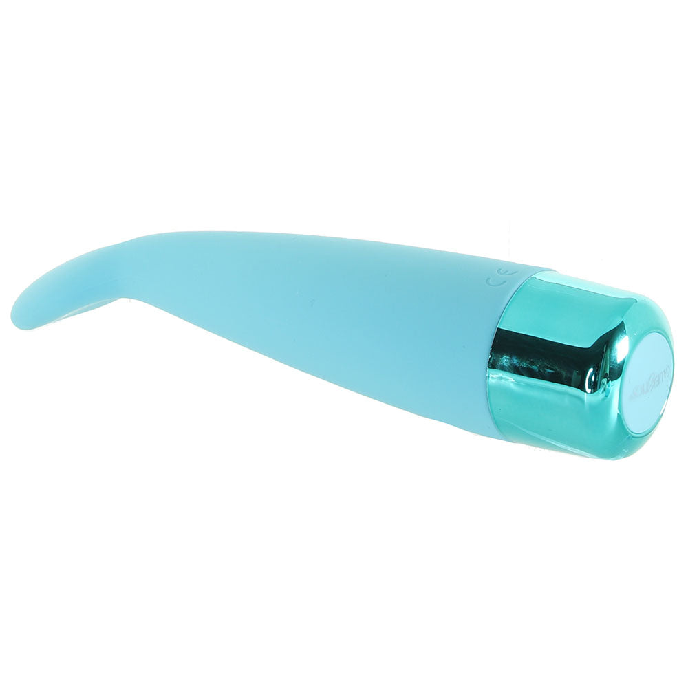 Eden Silicone Scoop Vibe in Teal - Tophatter's Vibrator Deals Online Vibrators > Clitoral Stimulators - Tophatter Daily Deals