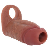 Jock Realistic Thick Silicone Girth Enhancer Sleeve with Ball Strap (Tan) Male Enhancement > Extenders and Sleeves - Tophatter Daily Deals