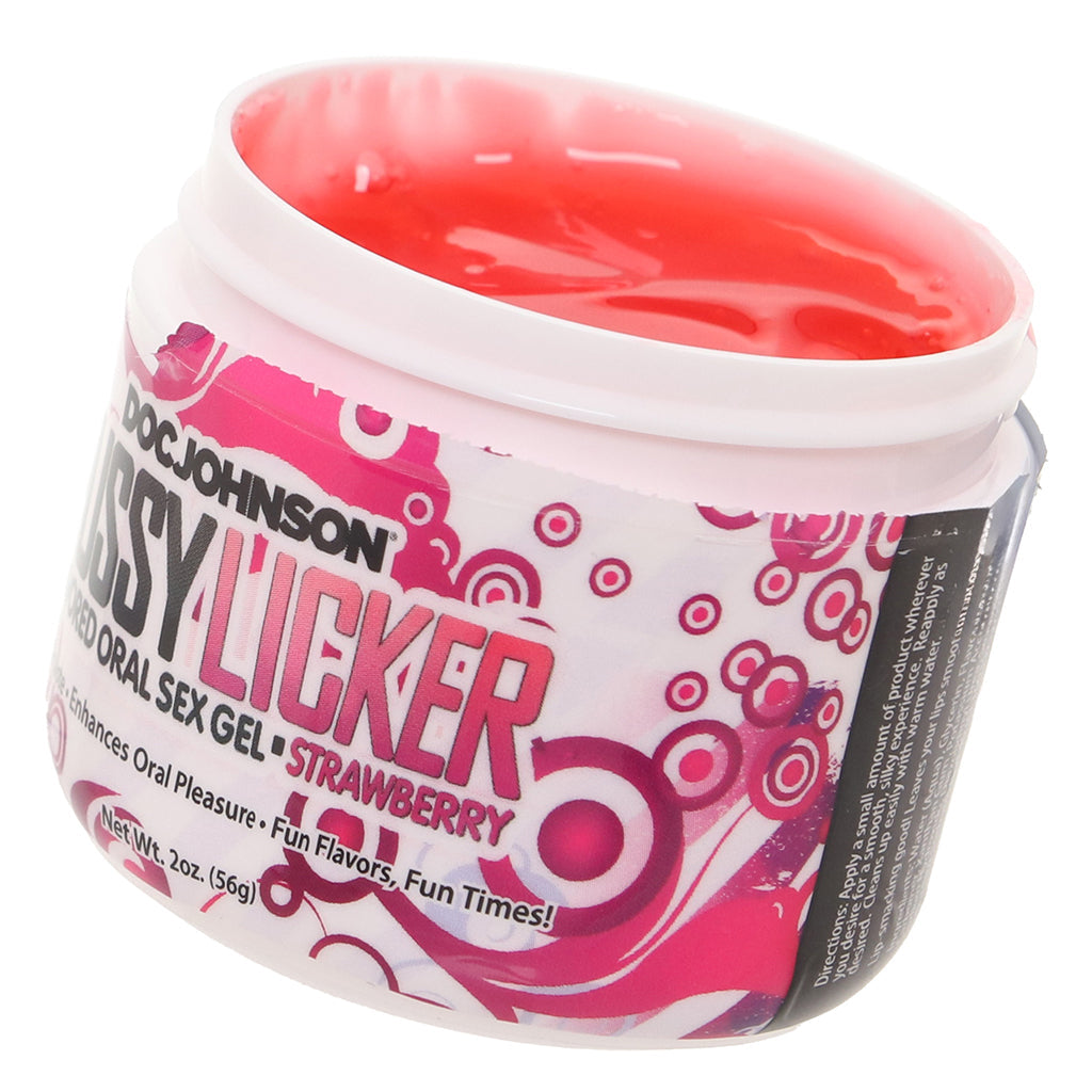 Pussy Licker Strawberry Oral Sex Gel in 2oz/56.6g Lubes and Lotions > Flavored Sex Lubes - Tophatter Daily Deals