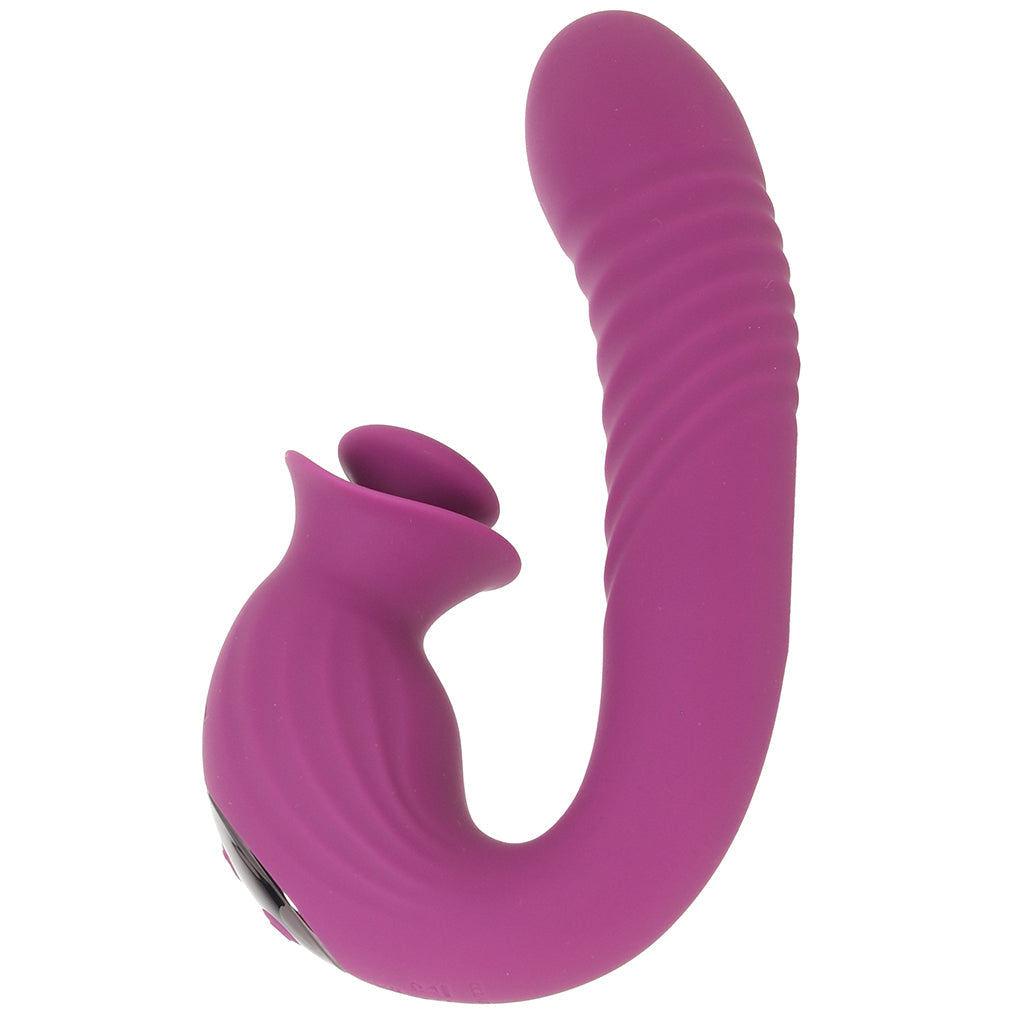 Deep Ecstasy G-Spot Thrusting Vibe Vibrators > Rabbit Vibrators - Tophatter Daily Deals