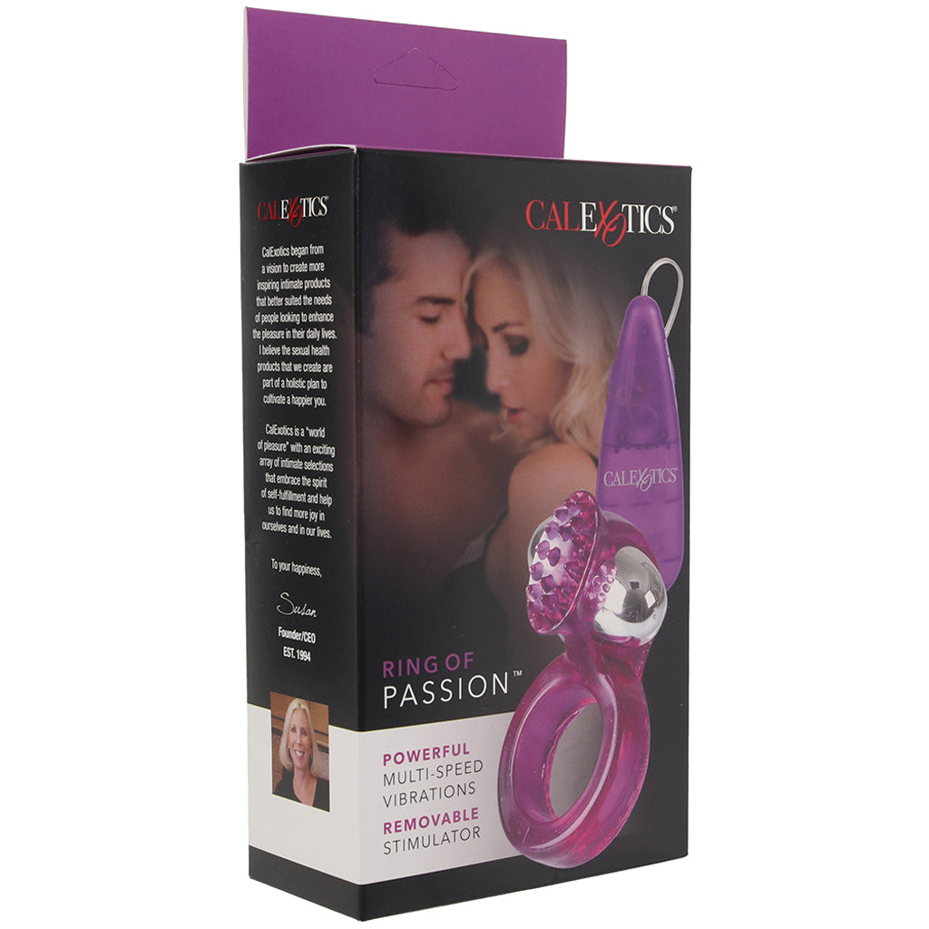 Ring of Passion Vibrating Ring Cock Rings - Tophatter Daily Deals