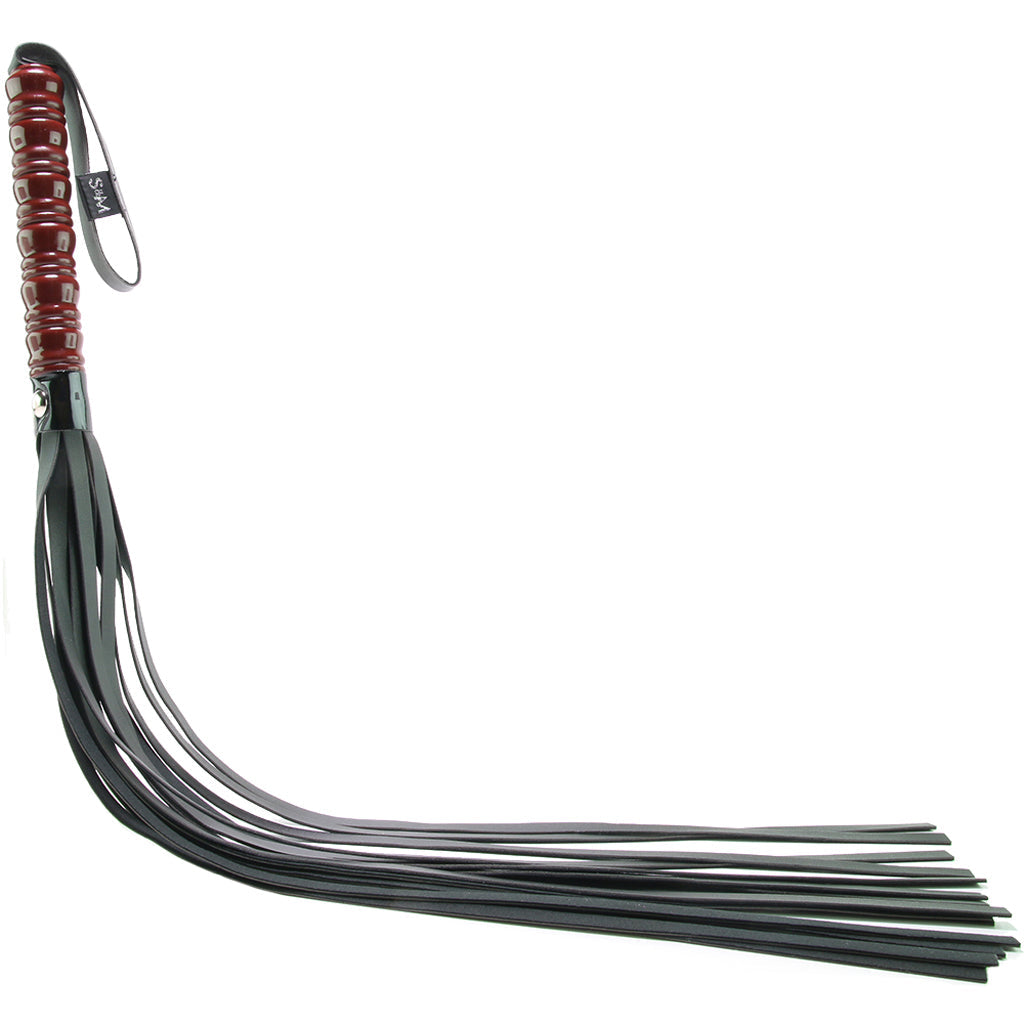 Sex & Mischief Mahogany Flogger Bondage and Fetish > Whips and Crops - Tophatter Daily Deals