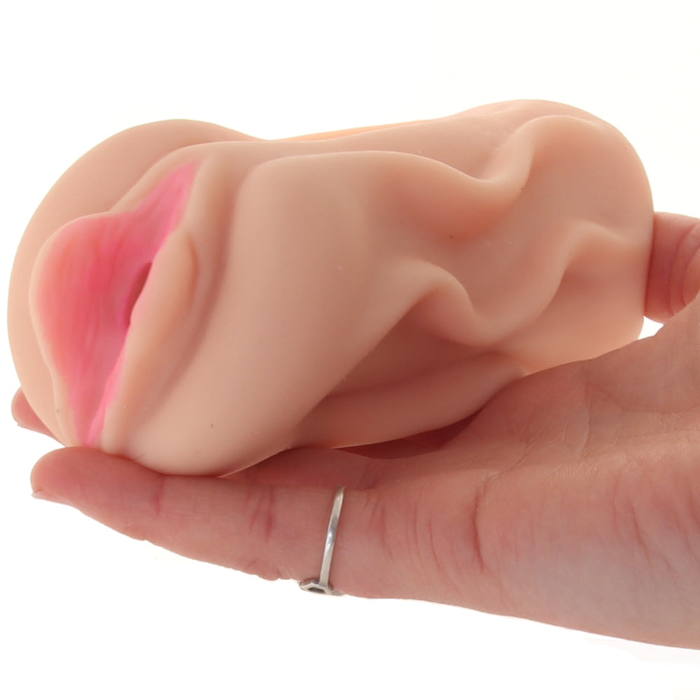 Anna Bell Peaks Pussy Stroker - Tophatter's Adult Sex Toys Online Male Masturbators > Pocket Strokers - Tophatter Daily Deals