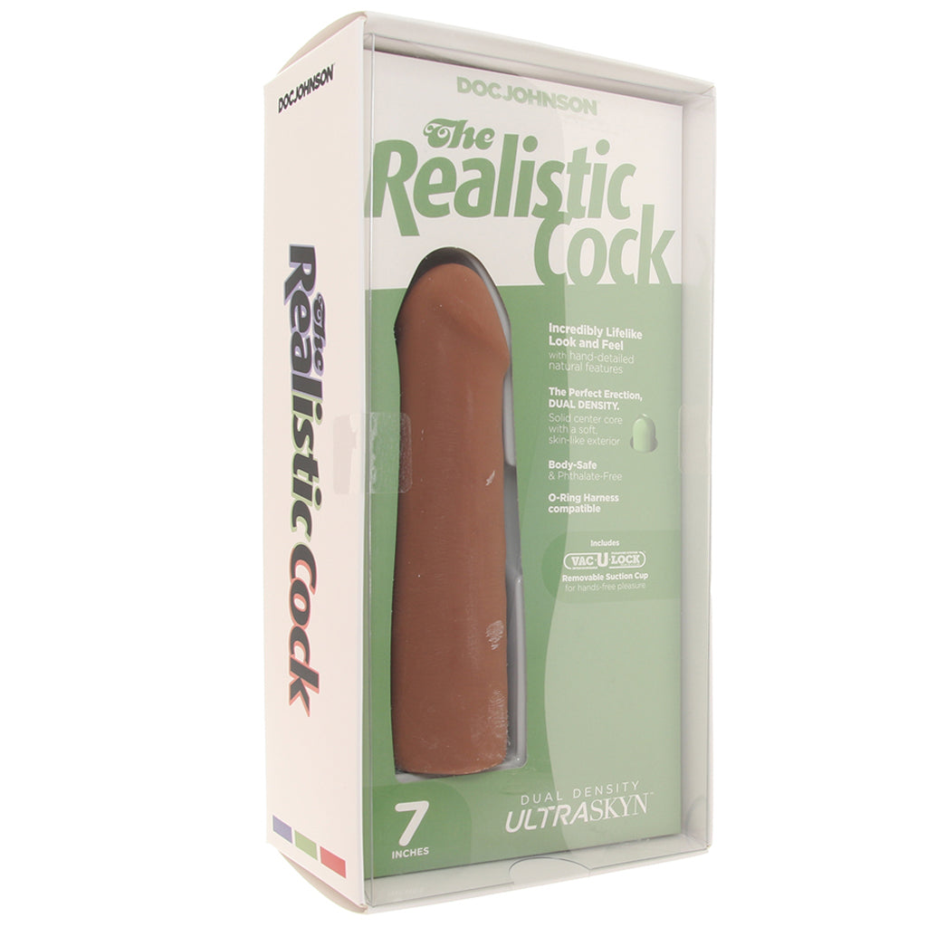 The Realistic 7 Inch Cock in Caramel - Tophatter's Adult Sex Toys Online Dildo Sex Toys > Realistic Dildos - Tophatter Daily Deals