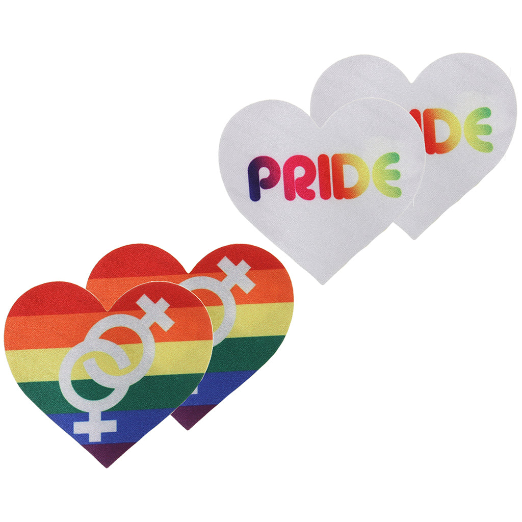 Pride and Hearts Venus Nipple Pasties Lingerie > Accessories - Tophatter Daily Deals