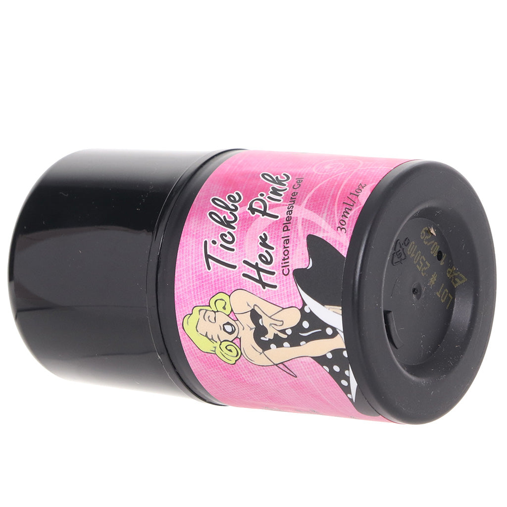 Tickle Her Pink Clitoral Pleasure Gel Pump in 1oz/30ml - Tophatter's Adult Products Lubes and Lotions > Female Enhancement - Tophatter Daily Deals