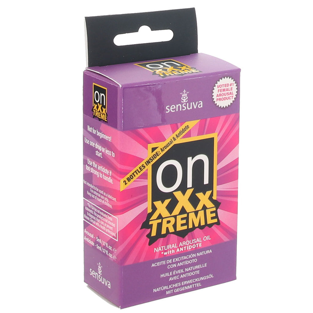 ON XXXtreme Natural Arousal Oil with Antidote Lubes and Lotions > Sexual Stimulants - Tophatter Daily Deals