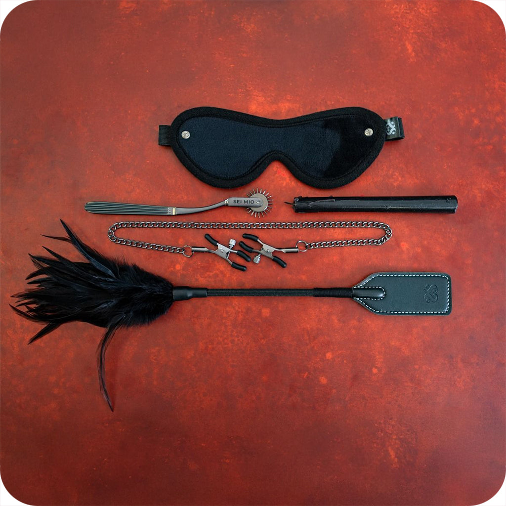 Sei Mio Fetish Feels 5 Piece Sensation Set Bondage and Fetish > Tools & Accessories - Tophatter Daily Deals
