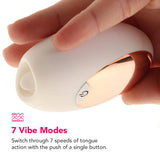 PinkCherry Goldielicks Tongue Vibe Vibrators > Clitoral Stimulators - Tophatter Daily Deals