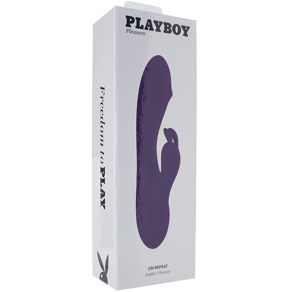 Playboy On Repeat Rabbit Vibe Vibrators > Rabbit Vibrators - Tophatter Daily Deals