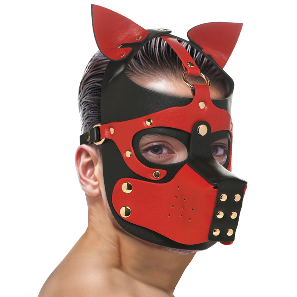 Master Series Hound Hood with Muzzle - Tophatter's Adult Sex Toys Online Bondage and Fetish > Pleasure Masks and Dress Up Play - Tophatter Daily Deals