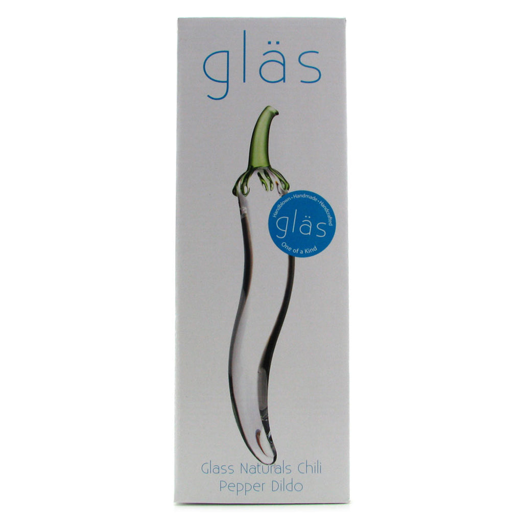 gläs Naturals Chili Pepper Glass Dildo Dildo Sex Toys > Pyrex Glass Dildos - Tophatter Daily Deals