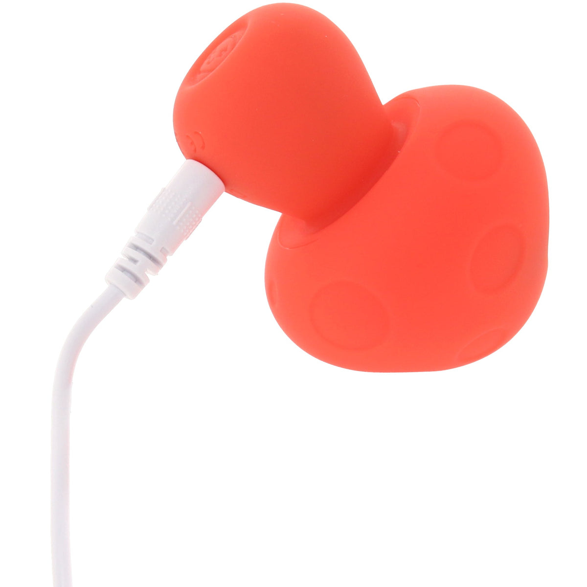 Mochi Silicone Mushroom Mini Vibe in Peach Vibrators > Clitoral Stimulators - Tophatter Daily Deals
