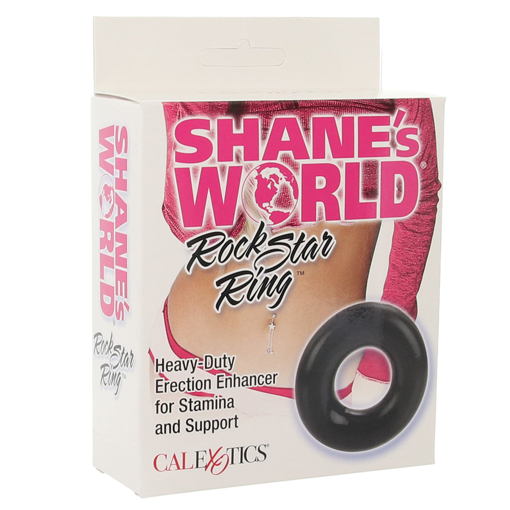 Shane's World Rock Star Cock Ring in Black Cock Rings - Tophatter Daily Deals