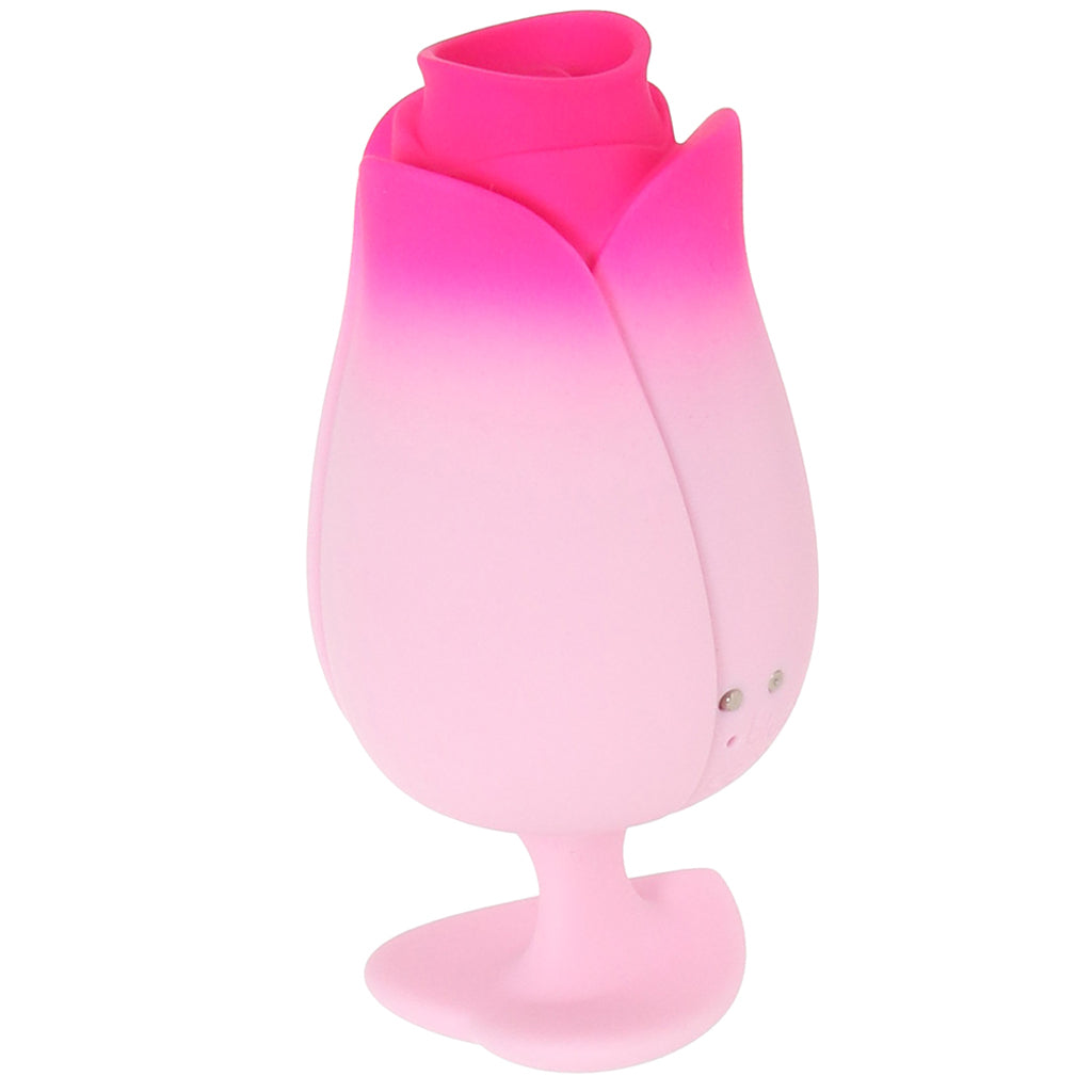 Aria Tulip Trance Flickering Vibe - Tophatter's Adult Sex Toys Online Vibrators > Clitoral Stimulators - Tophatter Daily Deals