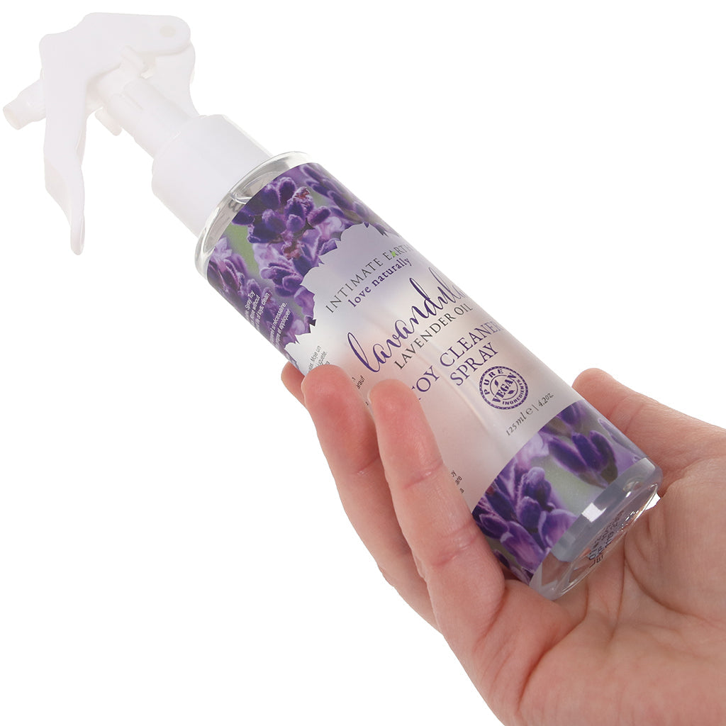 Lavendula Lavender Oil Spray Toy Cleaner in 4.2oz/125ml Lubes and Lotions > Sex Toy Cleaner - Tophatter Daily Deals