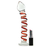 gläs Mr. Swirly Glass Dildo Dildo Sex Toys > G-Spot Dildos - Tophatter Daily Deals