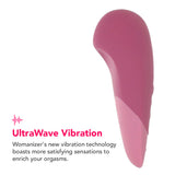 Womanizer UltraWave Lay-On Vibe in Dusty Pink Vibrators > Clitoral Stimulators - Tophatter Daily Deals
