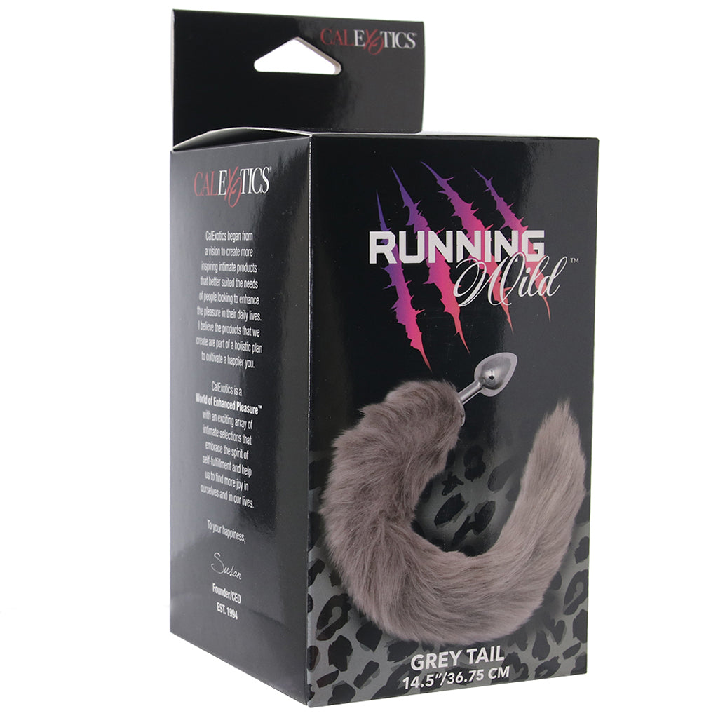 Running Wild Grey Tail Plug - Tophatter's Adult Products Anal Sex Toys > Butt Plugs - Tophatter Daily Deals