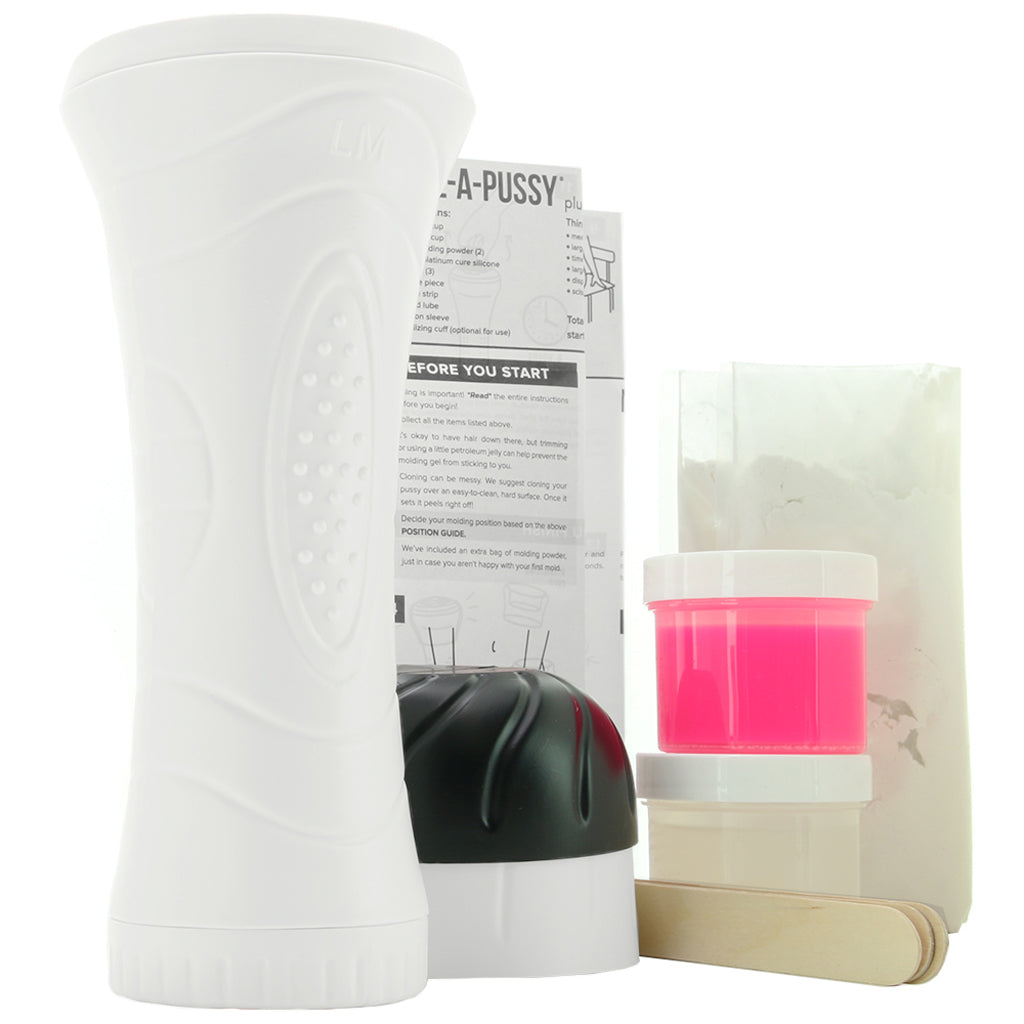 Clone-A-Pussy Plus Masturbator Sleeve Kit in Hot Pink - Tophatter's Adult Products Male Masturbators > Self-Contained Strokers - Tophatter Daily Deals