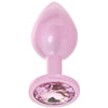 Rear Assets Pink Metal Butt Plug in Medium Anal Sex Toys > Butt Plugs - Tophatter Daily Deals