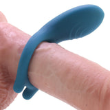 iRing Vibrating Silicone Cock Ring in Marine Blue Cock Rings - Tophatter Daily Deals