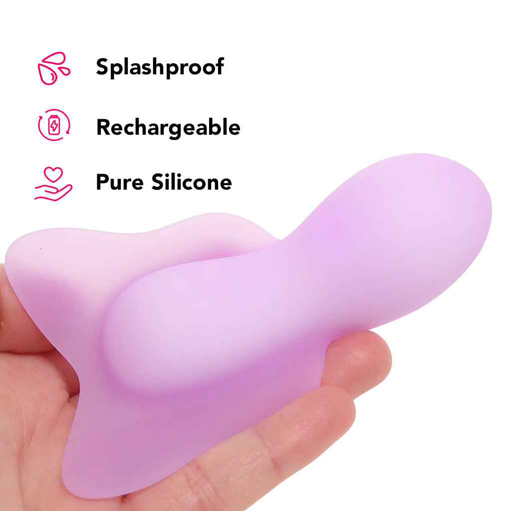 Play with Me Flutter Love Clitoral Vibe with Remote Vibrators > Clitoral Stimulators - Tophatter Daily Deals
