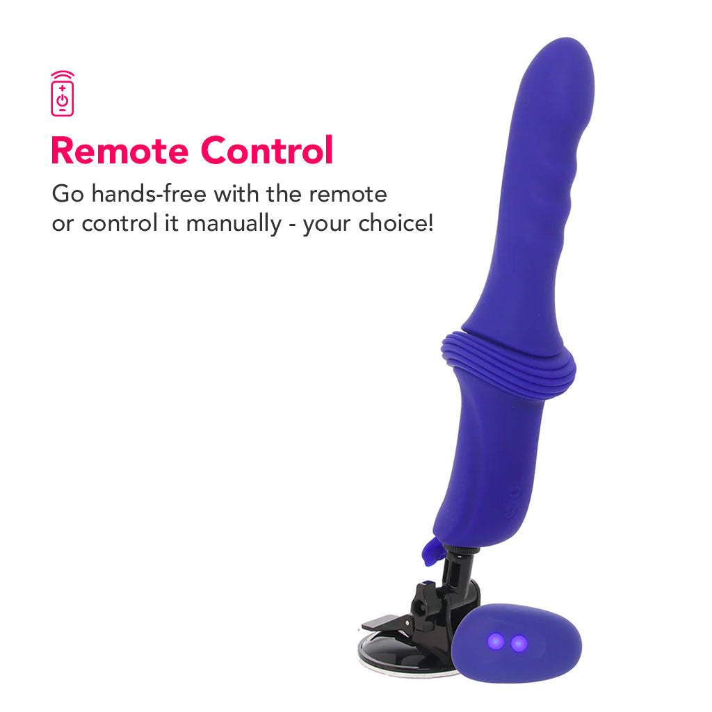 Overdrive Ridged Thruster Sex Machine Vibrators > G-Spot Vibrators - Tophatter Daily Deals