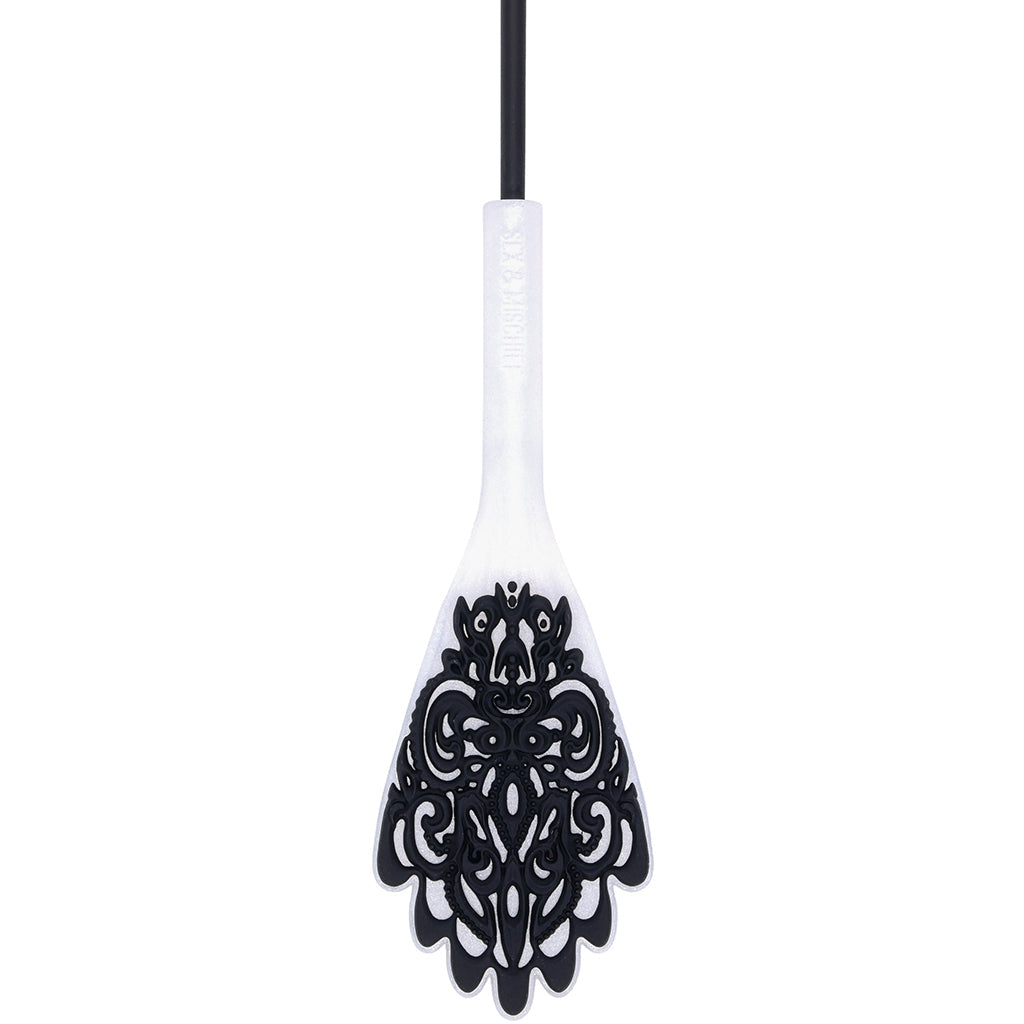 Sex & Mischief Lace Silicone Impression Crop Bondage and Fetish > Whips and Crops - Tophatter Daily Deals