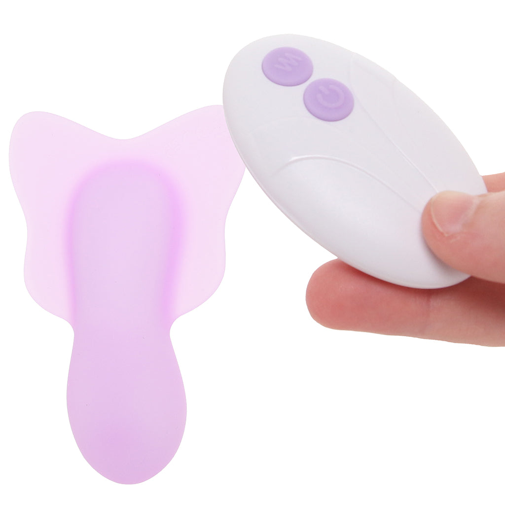 Play with Me Flutter Love Clitoral Vibe with Remote Vibrators > Clitoral Stimulators - Tophatter Daily Deals