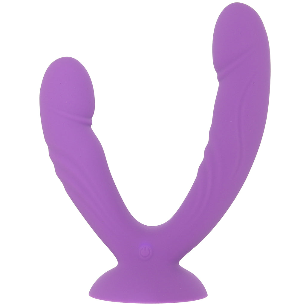 Inya Duet Vibrating Double Dildo in Purple Vibrators > Double Penetration - Tophatter Daily Deals