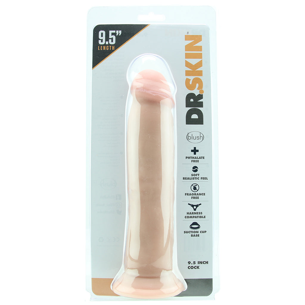 Dr. Skin 9.5 Inch Cock in Vanilla - Tophatter's Adult Products Dildo Sex Toys > Realistic Dildos - Tophatter Daily Deals