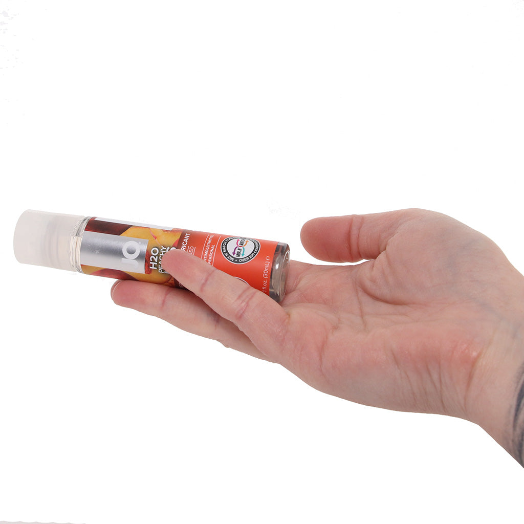 H2O Flavored Lube 1oz/30ml in Peachy Lips - Tophatter's Adult Products Lubes and Lotions > Flavored Sex Lubes - Tophatter Daily Deals