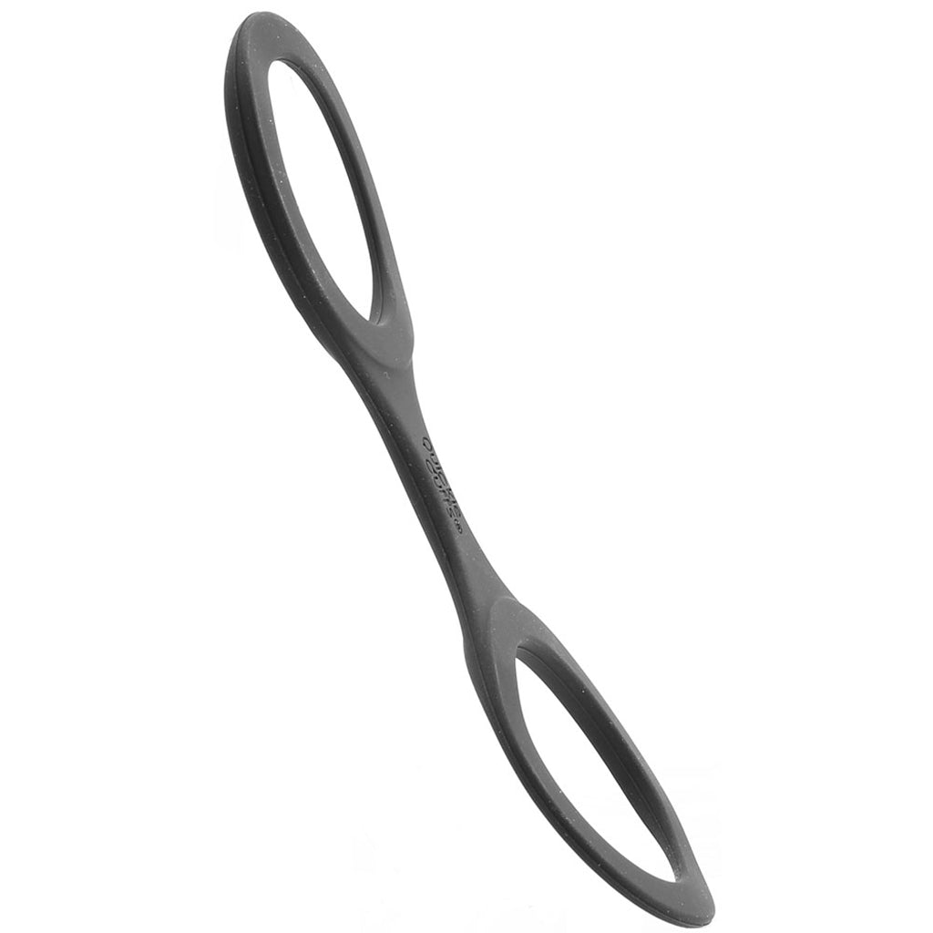 Medium Silicone Quickie Cuffs in Black Bondage and Fetish > Wrist and Ankle Cuffs - Tophatter Daily Deals
