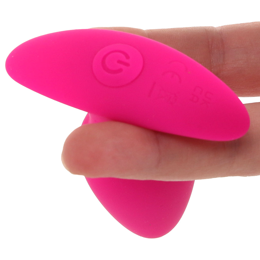 Basic Essentials Vibrating Tapered Plug Anal Sex Toys > Butt Plugs - Tophatter Daily Deals