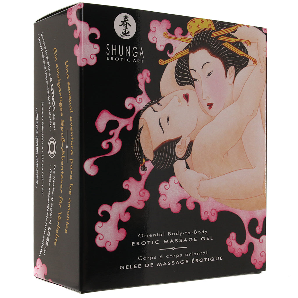 Oriental Nuru Body Slide Kit in Strawberries and Champagne - Tophatter's Adult Products Sensual Love > Massage - Tophatter Daily Deals
