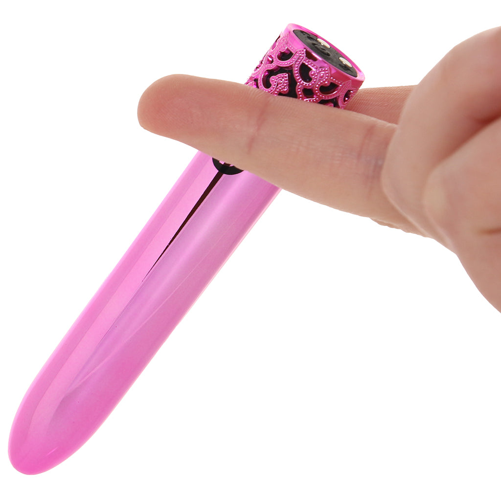 Royal Gems Shiny Bullet Vibe in Pink Vibrators > Bullet and Egg Vibrators - Tophatter Daily Deals