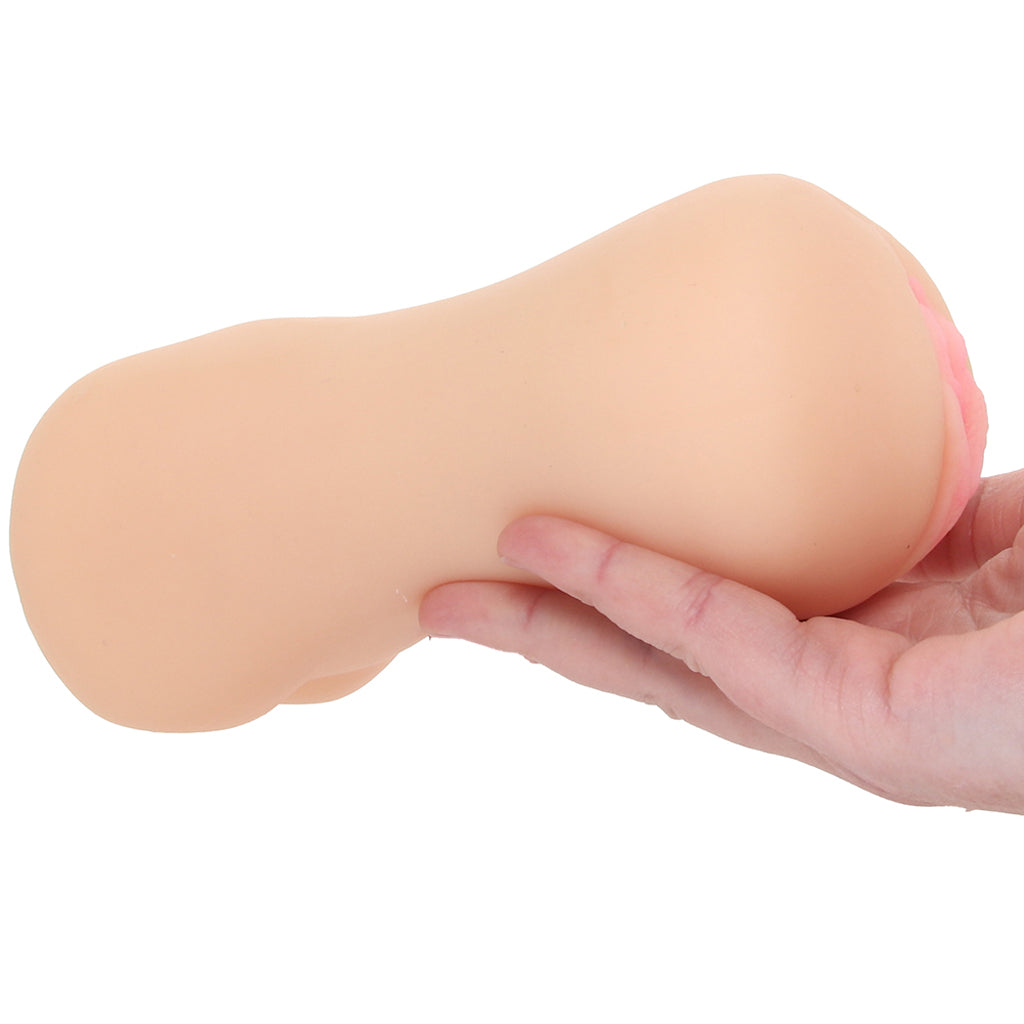 Stroke It Dual Pussy & Ass Stroker in Ivory Male Masturbators > Pocket Strokers - Tophatter Daily Deals