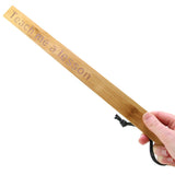 Teach Me a Lesson Bamboo Paddle - Tophatter's Adult Products Bondage and Fetish > Whips and Crops - Tophatter Daily Deals