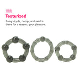 PinkCherry Island Rings Cock Rings in Smoke Cock Rings - Tophatter Daily Deals
