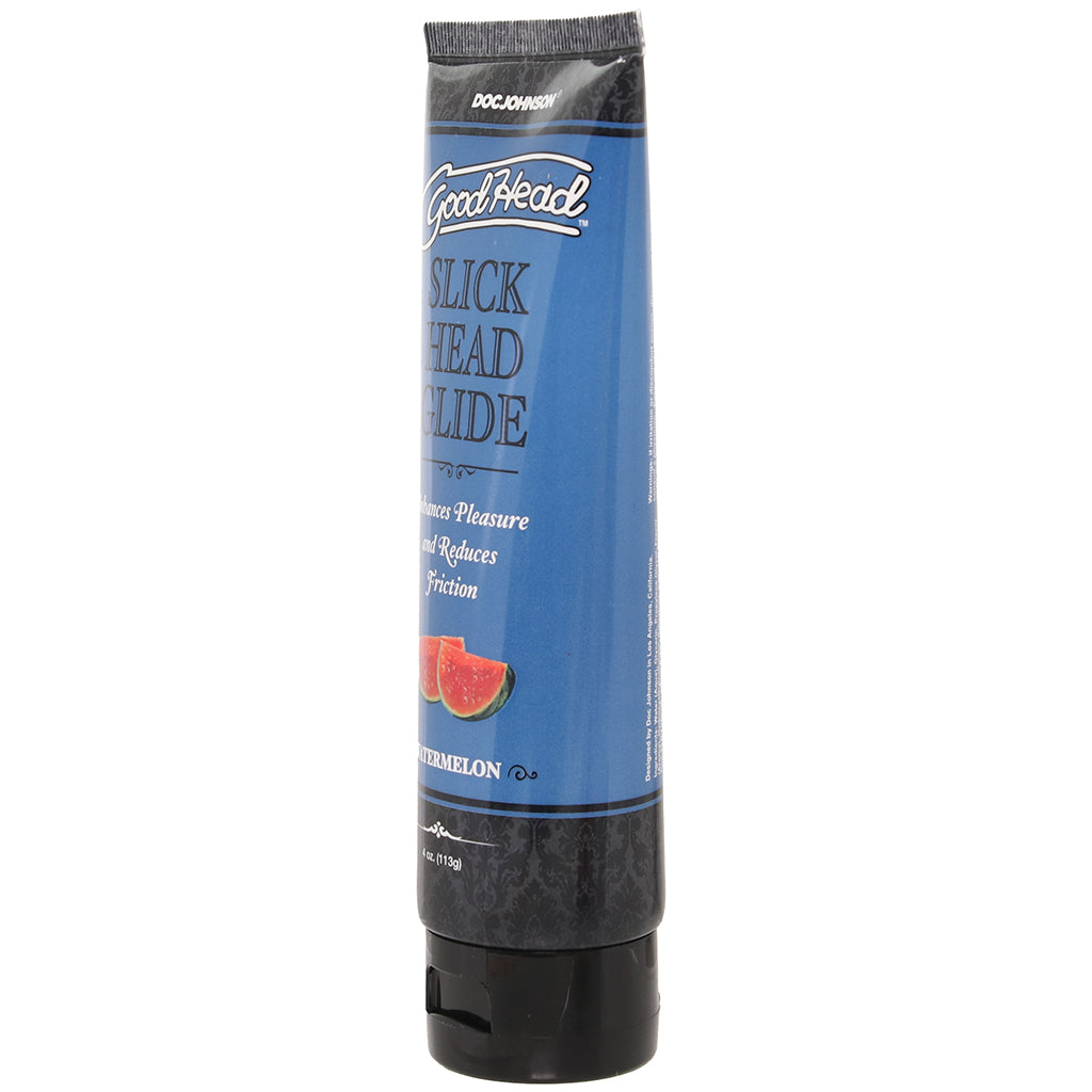 GoodHead Slick Head Glide 4oz/113g in Watermelon Lubes and Lotions > Flavored Sex Lubes - Tophatter Daily Deals