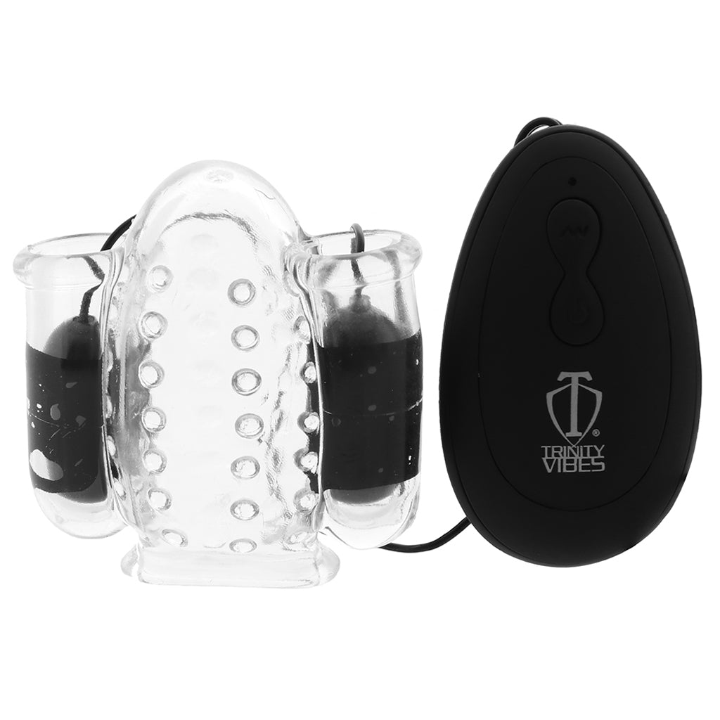 Trinity Vibes Deluxe Dual Head Teaser - Tophatter's Adult Products Male Masturbators > Vibrating - Tophatter Daily Deals