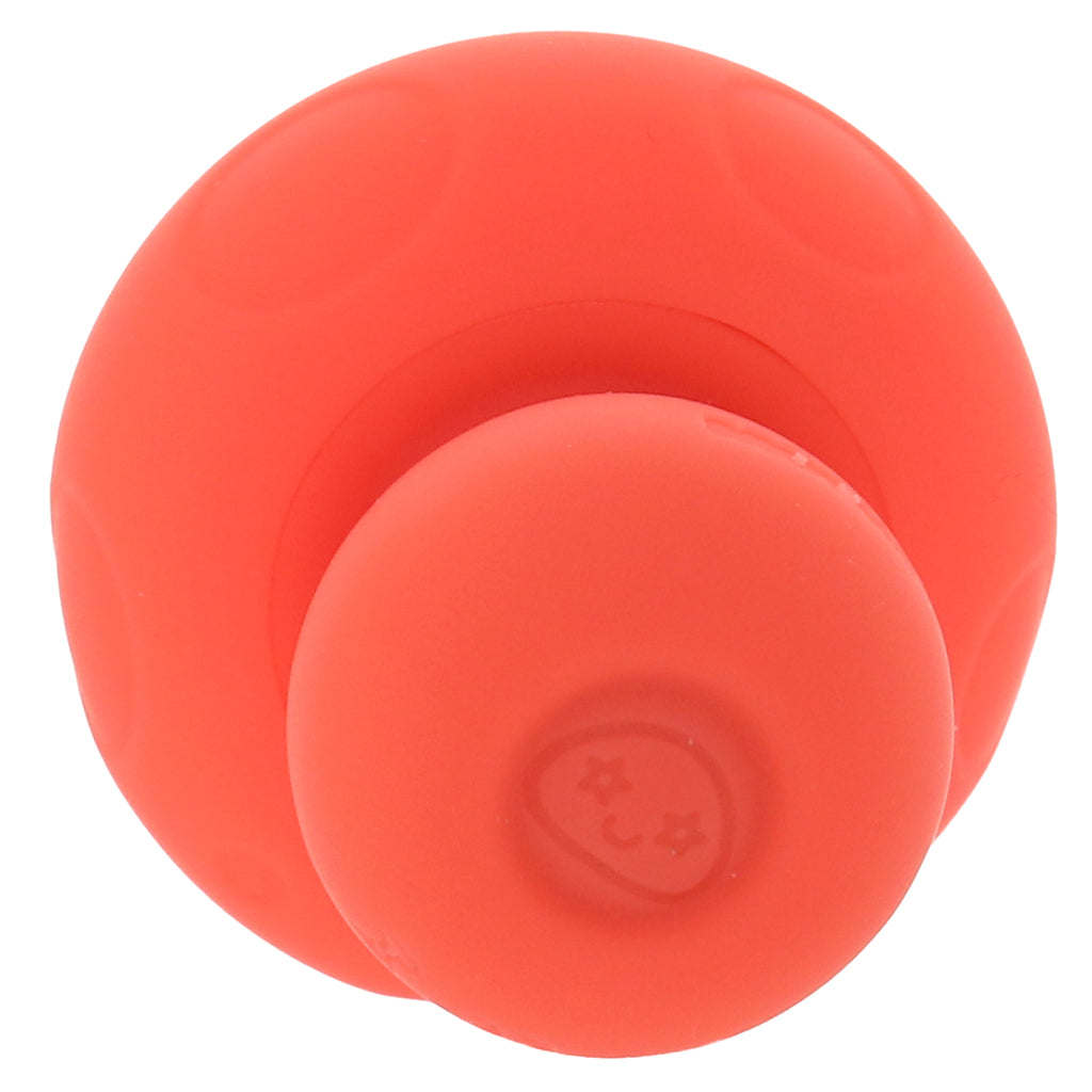 Mochi Silicone Mushroom Mini Vibe in Peach Vibrators > Clitoral Stimulators - Tophatter Daily Deals