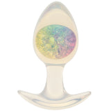 Glams Cosmic Rainbow Butt Plug in Medium - Tophatter's Adult Sex Toys Online Anal Sex Toys > Butt Plugs - Tophatter Daily Deals