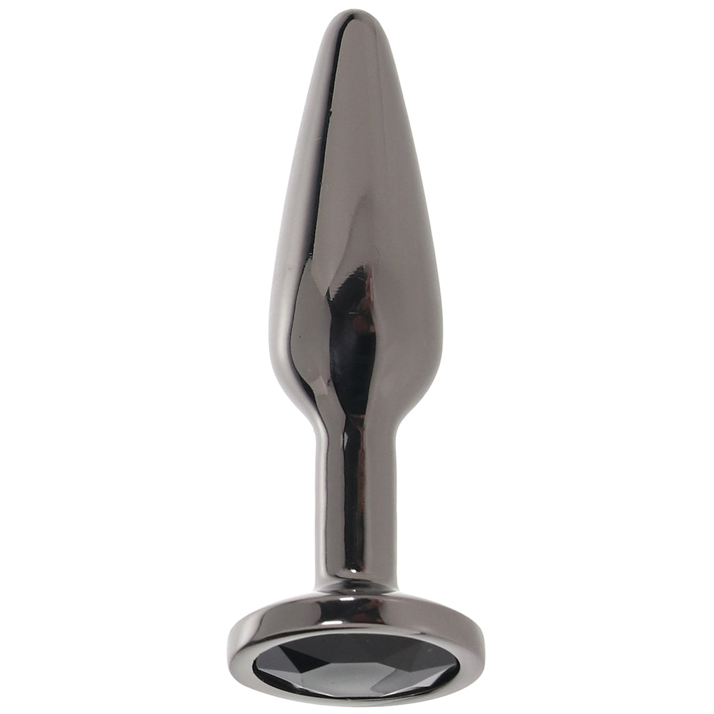 Rear Assets Medium Tapered Butt Plug in Gunmetal Anal Sex Toys > Butt Plugs - Tophatter Daily Deals