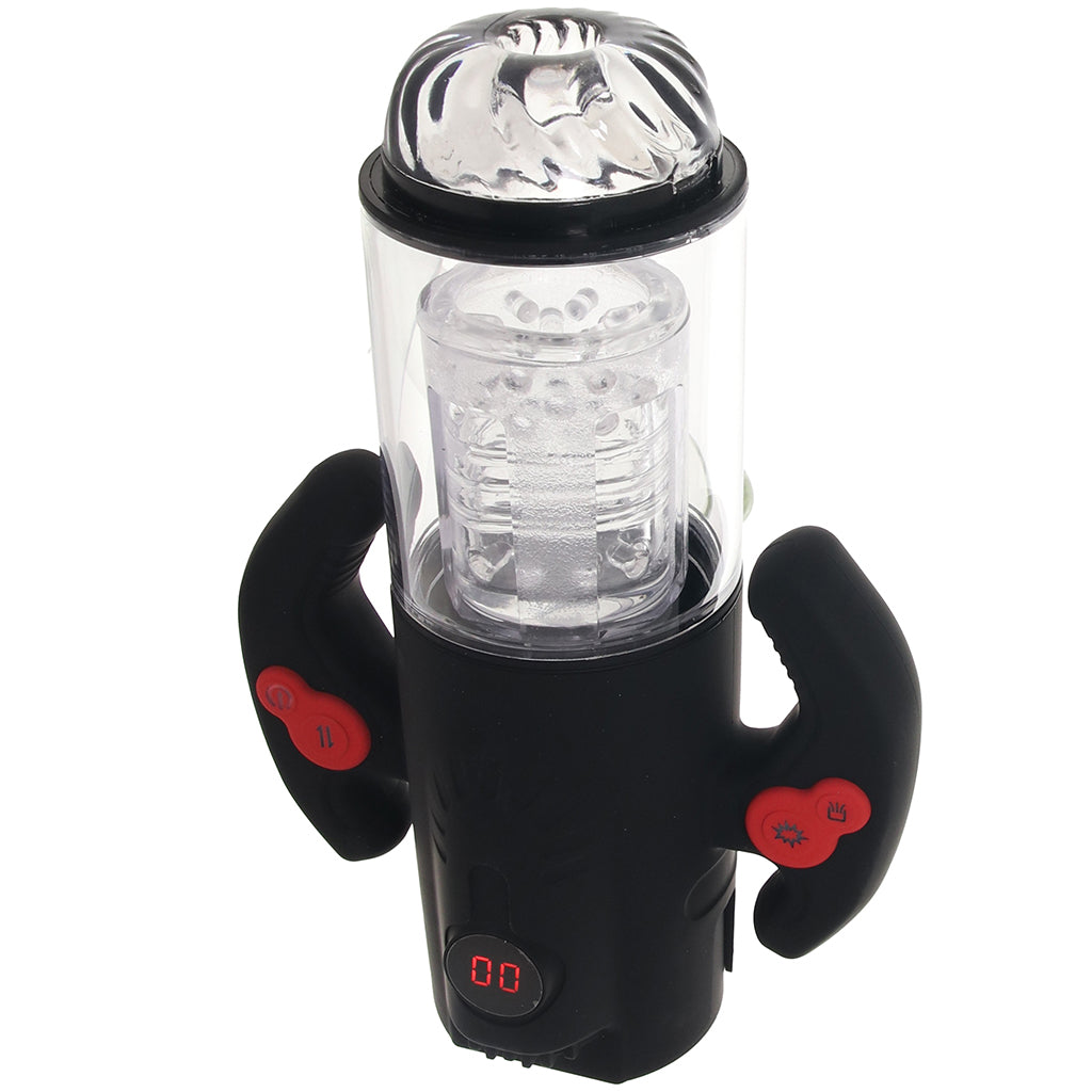 Jock Turbo Max Spinning, Thrusting & Sucking Masturbator Male Masturbators > Self-Contained Strokers - Tophatter Daily Deals